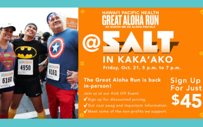 Great Aloha Run Kick-Off at SALT