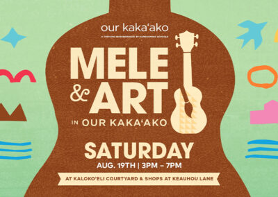 Mele and Art in Our Kakaʻako